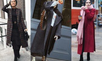 5 طرق للبس الفساتين فى موضة شتاء 2022 ..