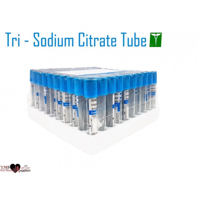 VaccuBlood Tube Sodium Citrate - N.A.Z Medical Vol: 1.8 mL