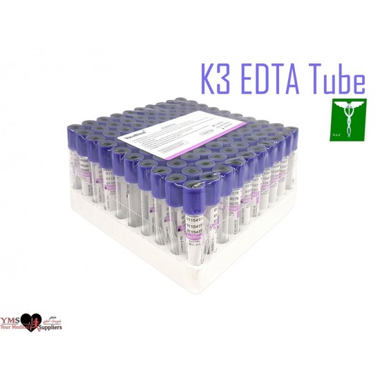 N.A.Z VaccuBlood Tube K3 EDTA 3.0 mL