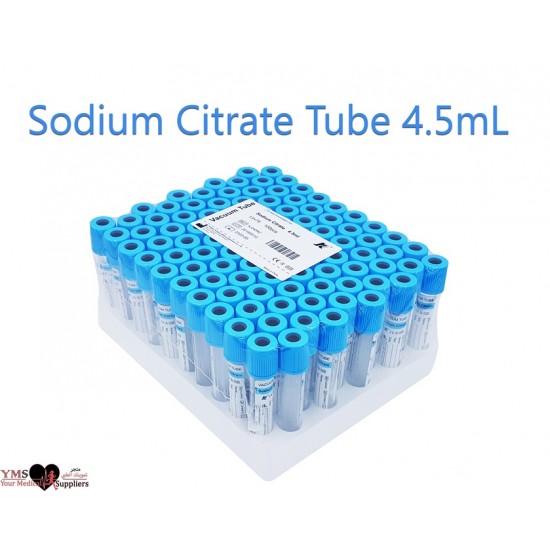 N.A.Z VaccuBlood Tube Sodium Citrate 4.5 mL