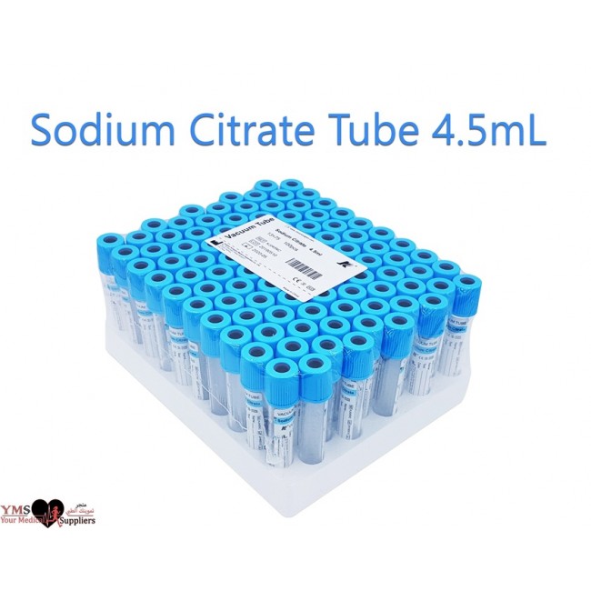 N.A.Z VaccuBlood Tube Sodium Citrate 4.5 mL