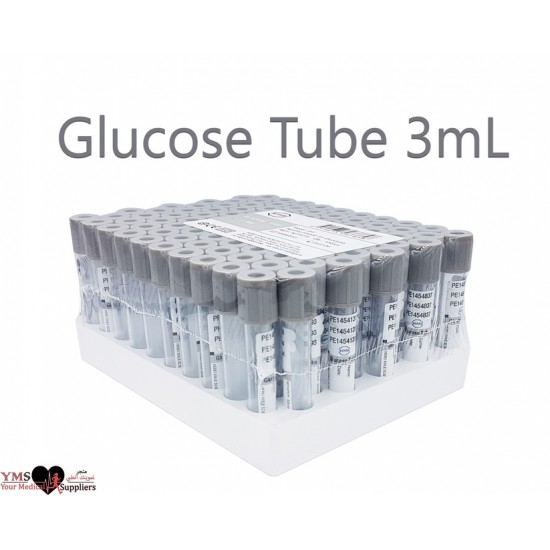Xinle VaccuBlood Glucose Tube Vol: 3 mL 