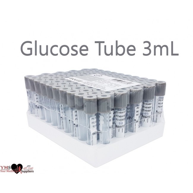 Xinle VaccuBlood Glucose Tube Vol: 3 mL 