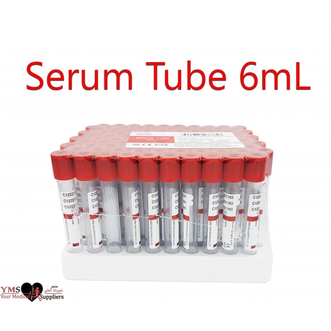Xinle VaccuBlood Plain Tube Vol: 6 mL