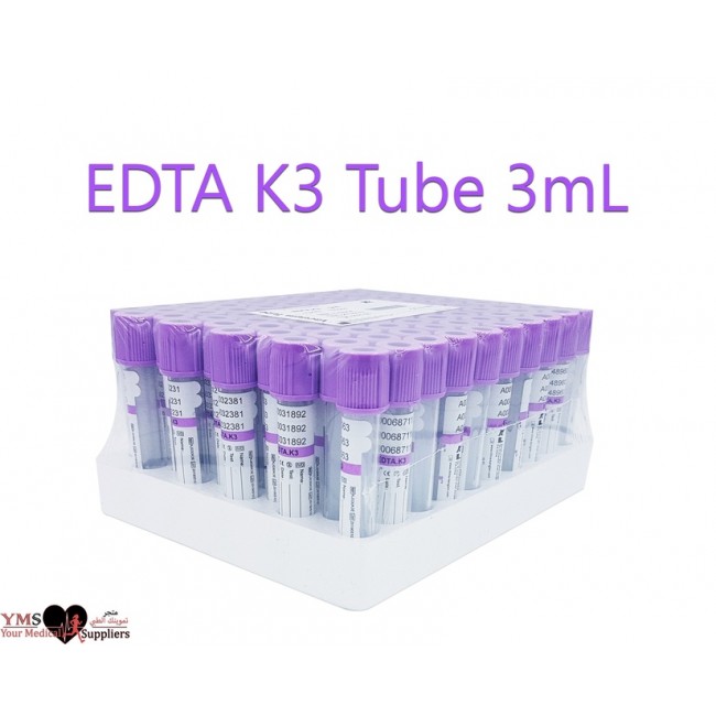VaccuBlood Roll Med EDTA K3 Vol: 3 mL