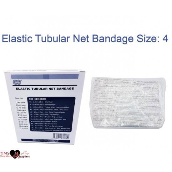 Elastic Tubular Net Bandage Size: 4