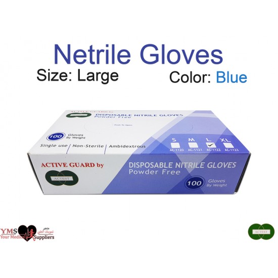 Gloves Nitrile Large Size