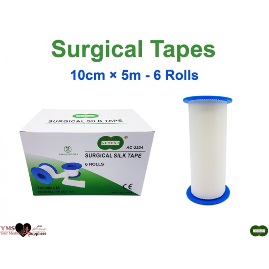 Surgical Tape 10.0 cm × 5 m. 1 Roll / Pack