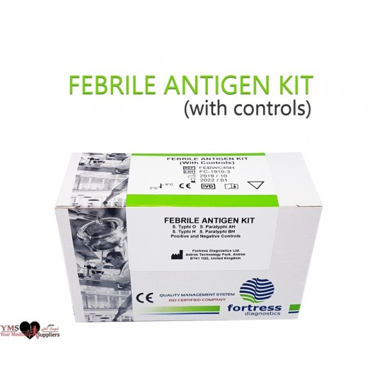 Fortress Febrile Antigen (4 Vials) With Controls