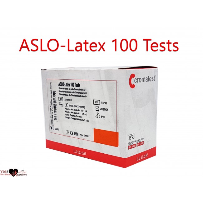 Cromatest ASO-Latex 100 Tests Per Box Cromatest ASO-Latex 100 Tests Per Box