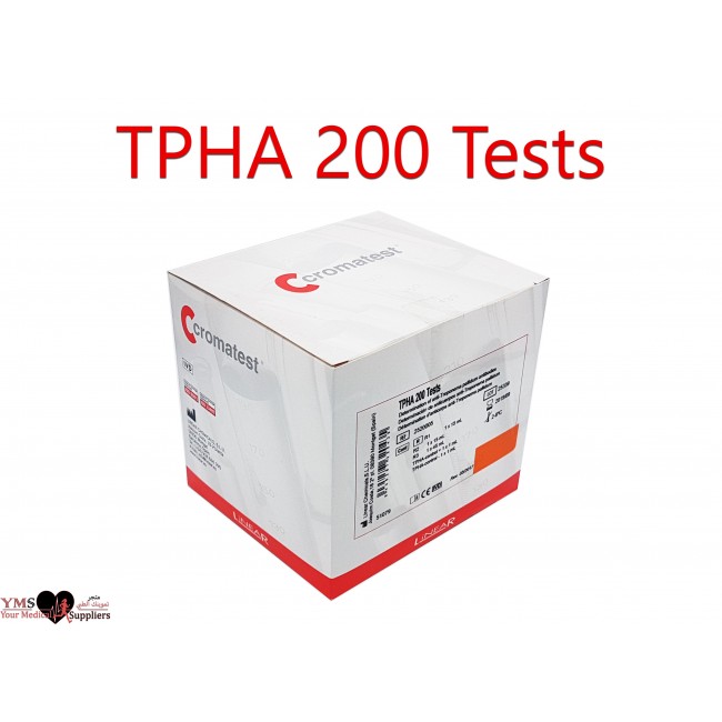 Cromatest TPHA 200 Tests Per Box Cromatest TPHA 200 Tests Per Box