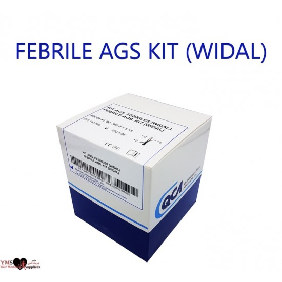 QCA Febrile Antigen Kit (Widal) 8x5 mL Per Box