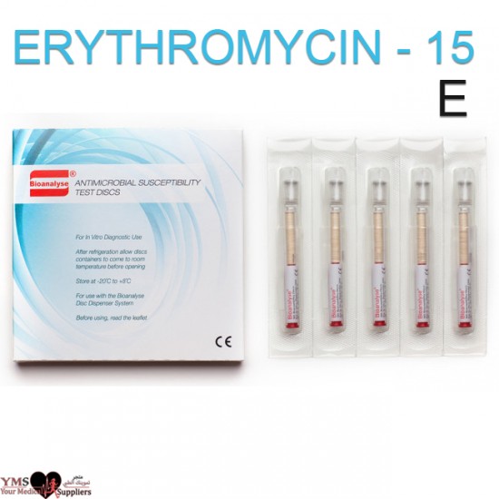 ERYTHROMYCIN - 15 E