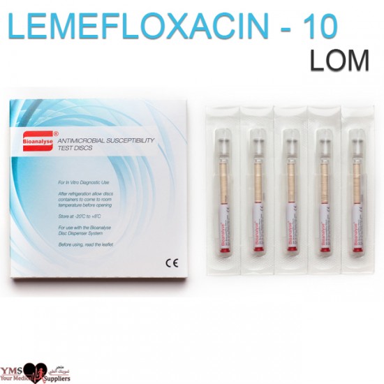LEMEFLOXACIN - 10 LOM