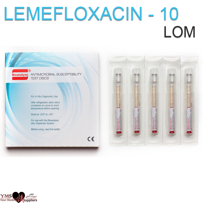 LEMEFLOXACIN - 10 LOM