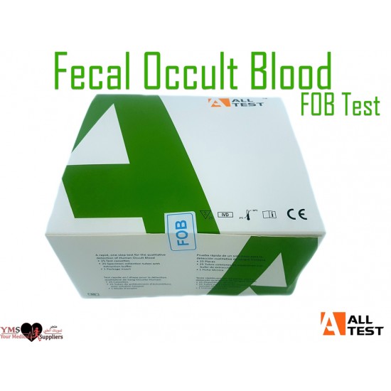 Fecal Occult Blood FOB - ALL TEST Co - 25 Test / Kit