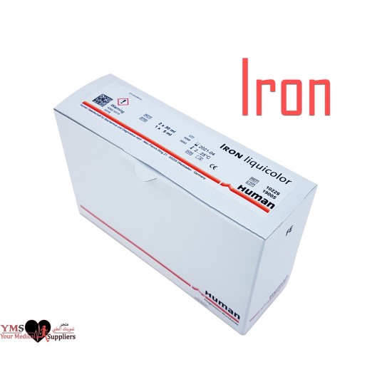 IRON Liquicolor 200mL Per Box. Human Diagnostics