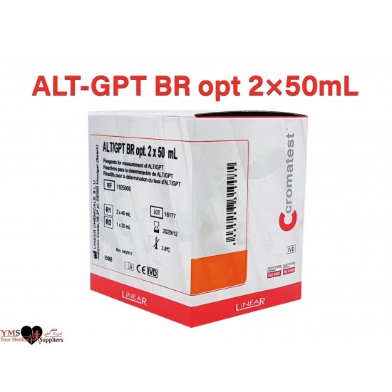 Cromatest ALT GPT BR opt 2×50 mL Per Box