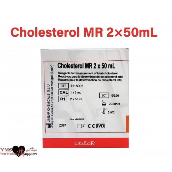 Cromatest Cholesterol MR 2×50 mL Per Box