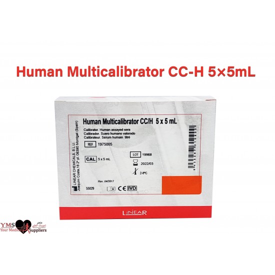 Cromatest Human Multi-Calibrator CC-H 5×5 mL Per Box