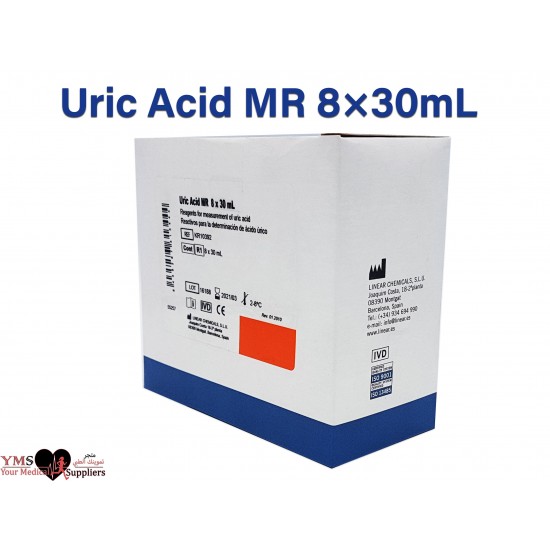 Clonatest Uric Acid MR 8×30 mL Per Box
