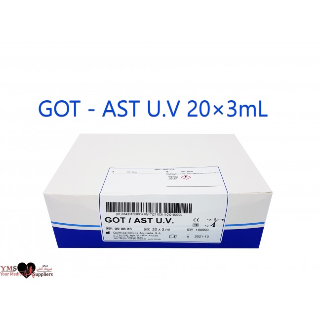 GOT/AST (Powder) 20x3mL Per Box. QCA