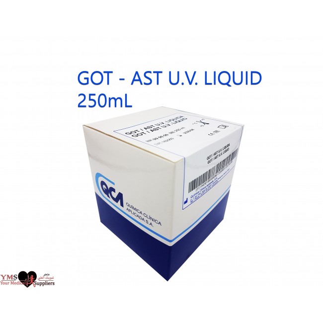 GOT (AST) 1x250mL Per Box. QCA