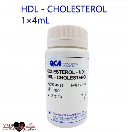 HDL Cholesterol 100Test or 1x4mL Per Box. QCA