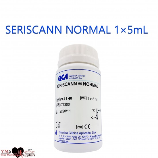 SERISCANN Control Serum Normal 1x5mL Per Box. QCA