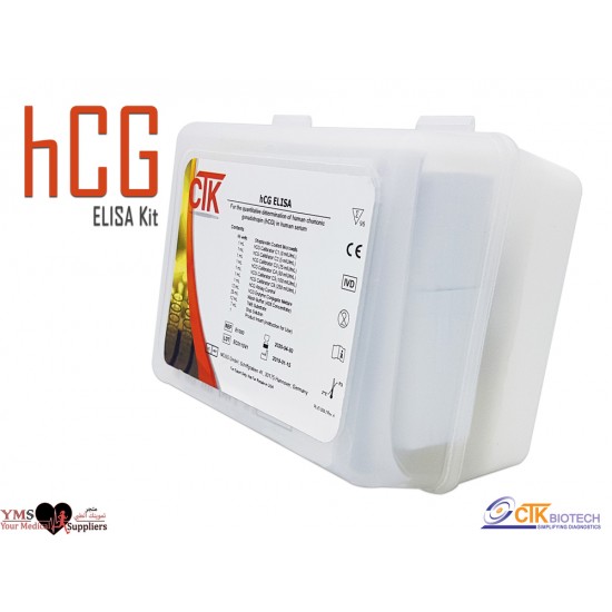 B-HCG ELISA 96 Test Per Kit. CTK Diagnostics
