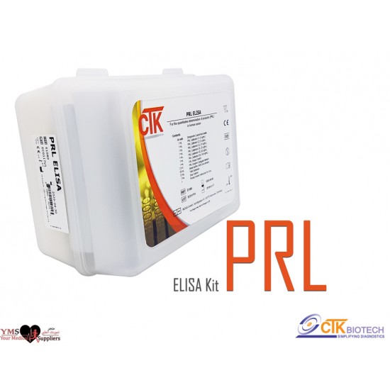 PRL ELISA 96 Test Per Kit. CTK Diagnostics