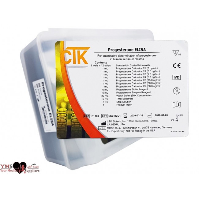 Progesterone ELISA 96 Test / Kit