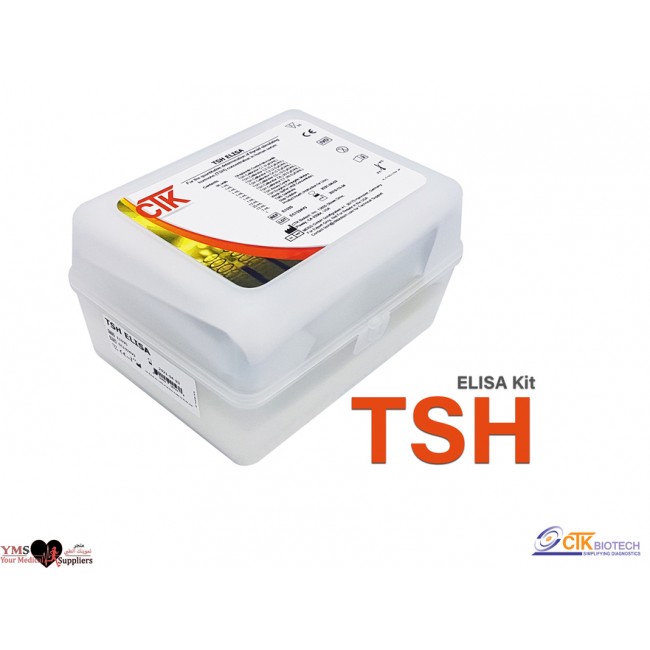 TSH ELISA 96 Test Per Kit. CTK Diagnostics